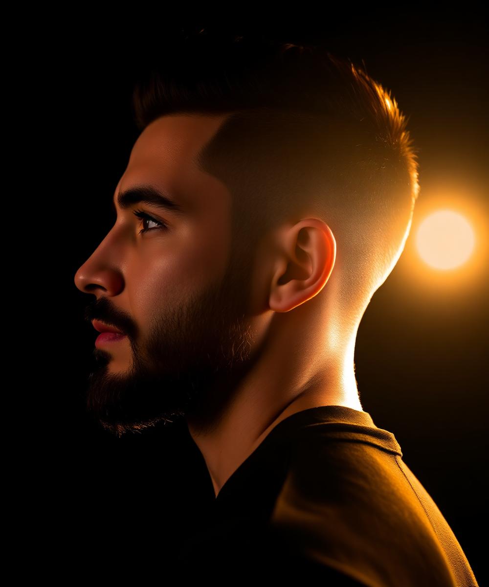 Skin fade profile